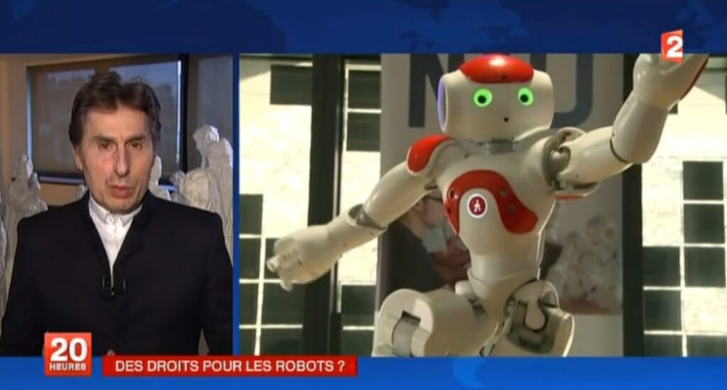 Droit des robots : Alain Bensoussan au JT de 20 h sur France 2