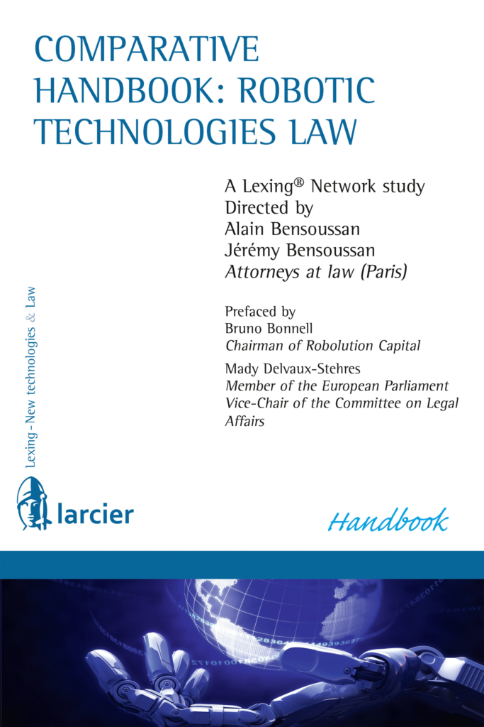 Comparative handbook robotic Lexing Alain Bensoussan Avocats