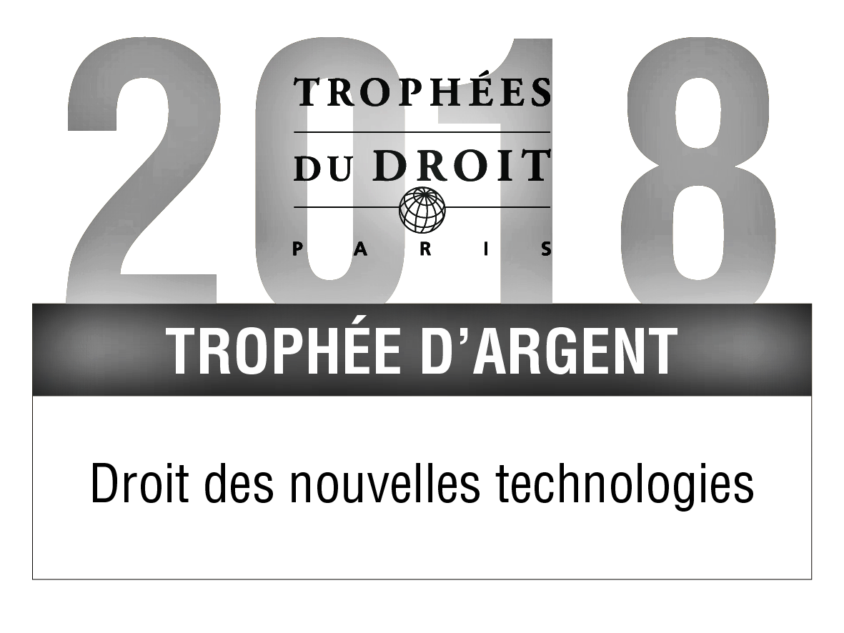 Trophées d’Argent 2018 Droit des nouvelles technologies