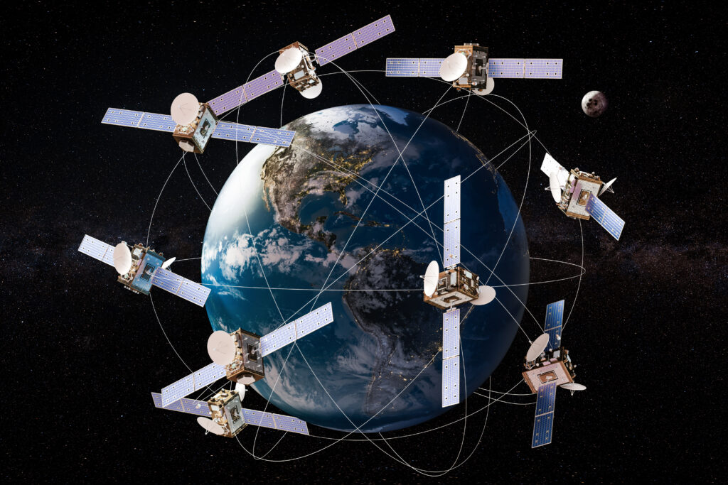 constellation de satellites