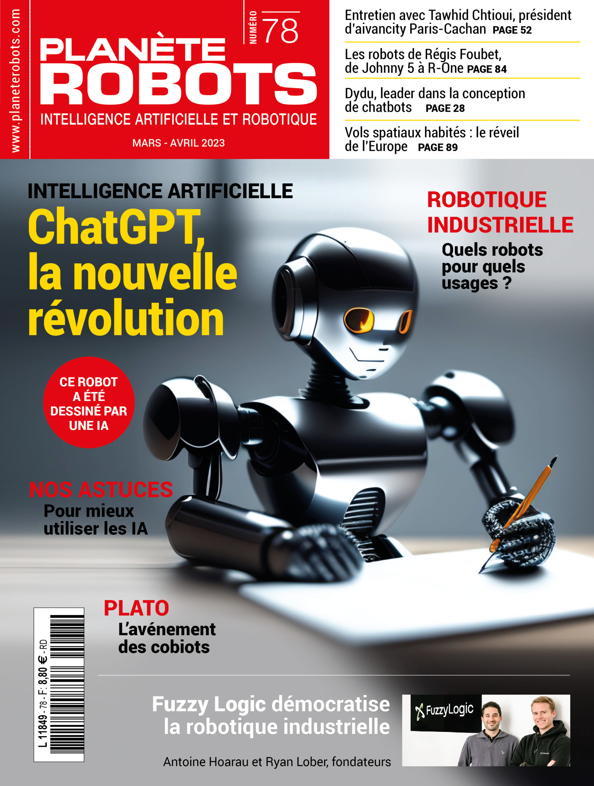 La révolution ChatGPT à la Une de Planète Robots - Lexing Alain Bensoussan  Avocats
