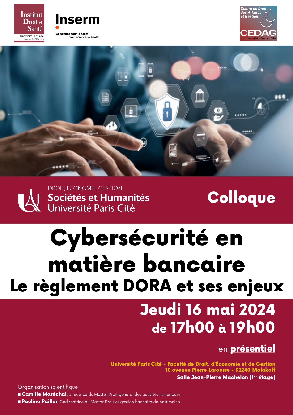Colloque DORA & Cybersécurité en matière bancaire